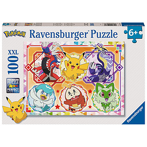 Ravensburger pusle 100 tk: Pokemon
