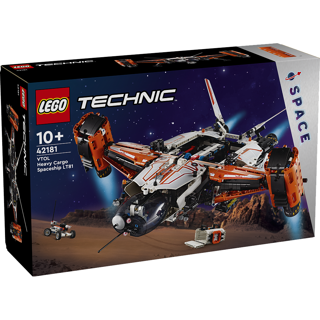 LEGO Technic VTOL raske lasti kosmoselaev LT81