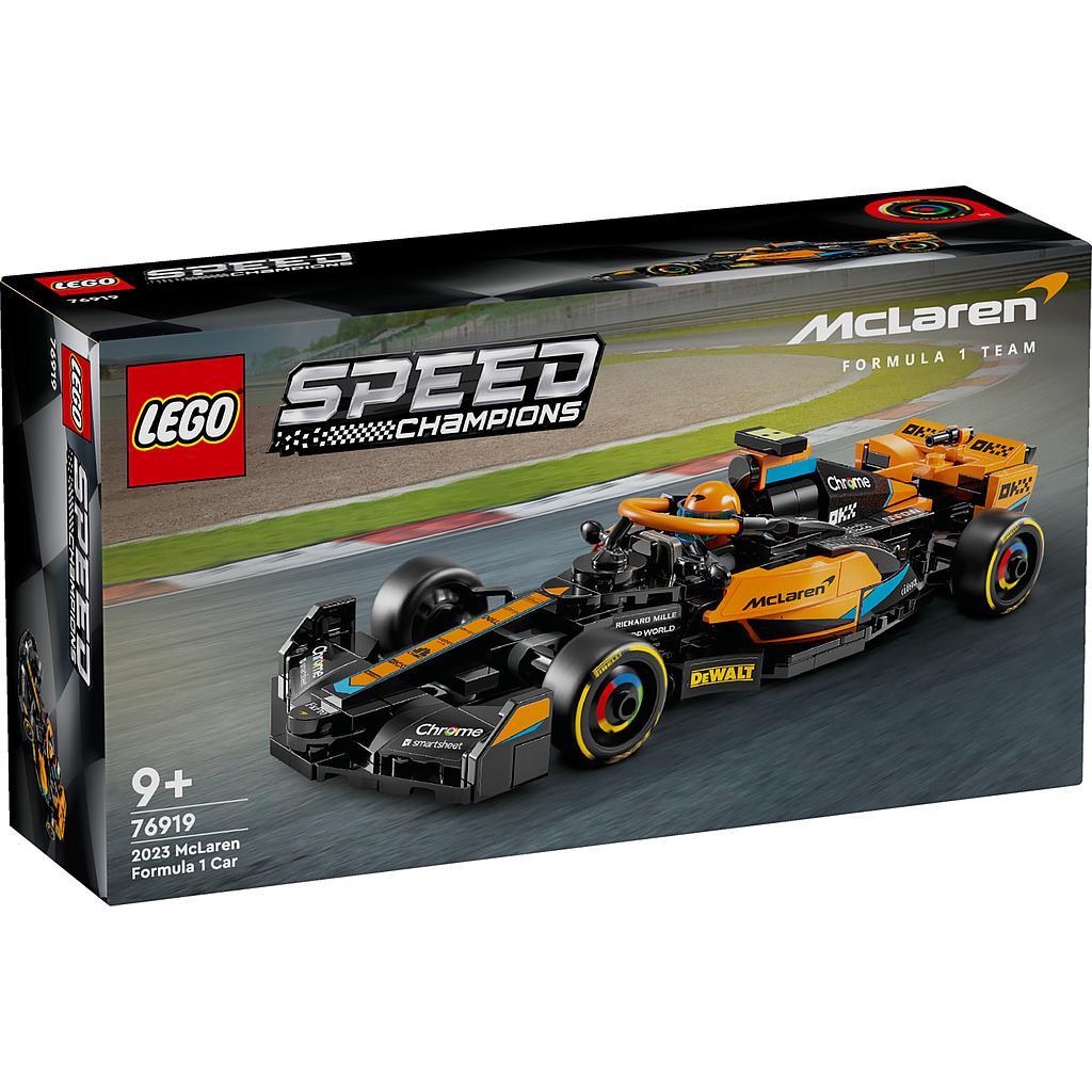 LEGO Speed ​​Champions 2023 McLaren Formula 1 Race Car