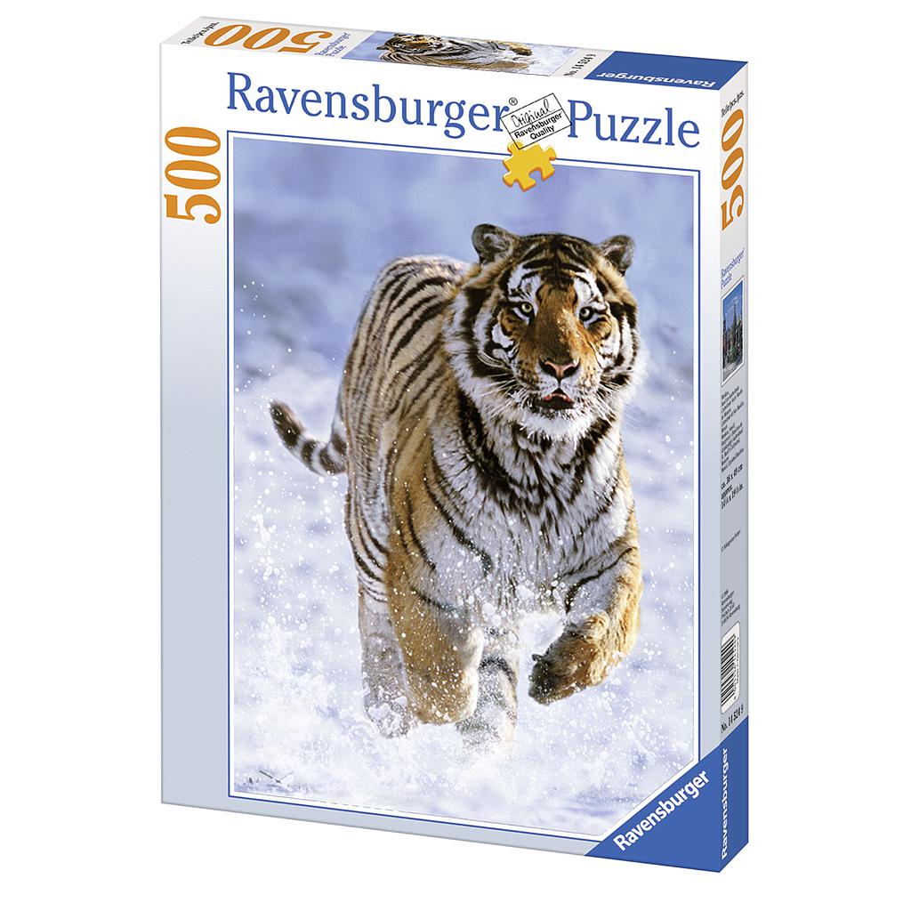 Ravensburger pusle 500 tk Tiiger lumes