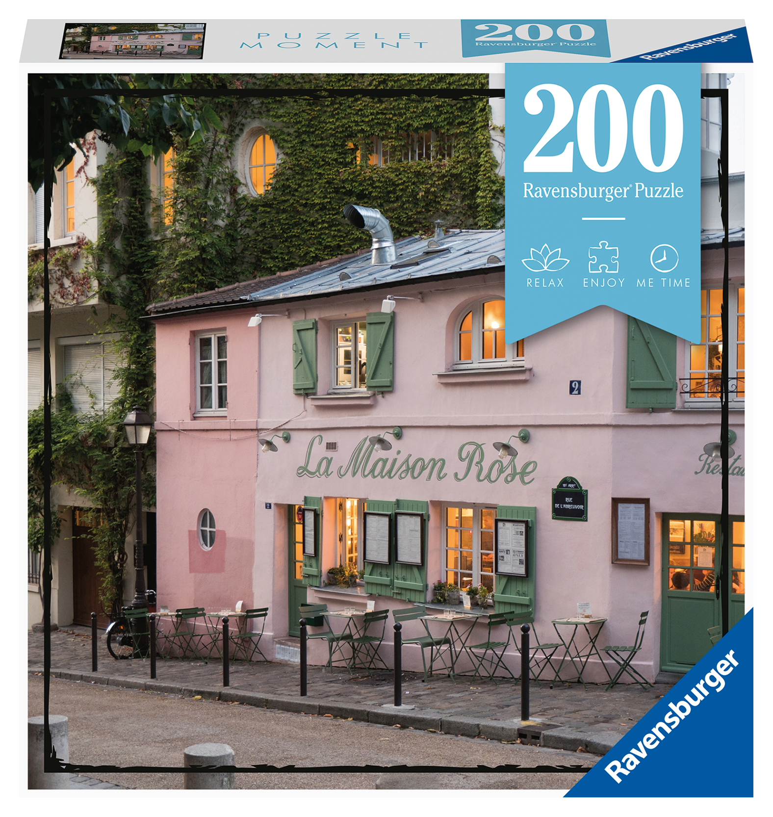 Ravensburger pusle 200 tk Pariisi kohvik