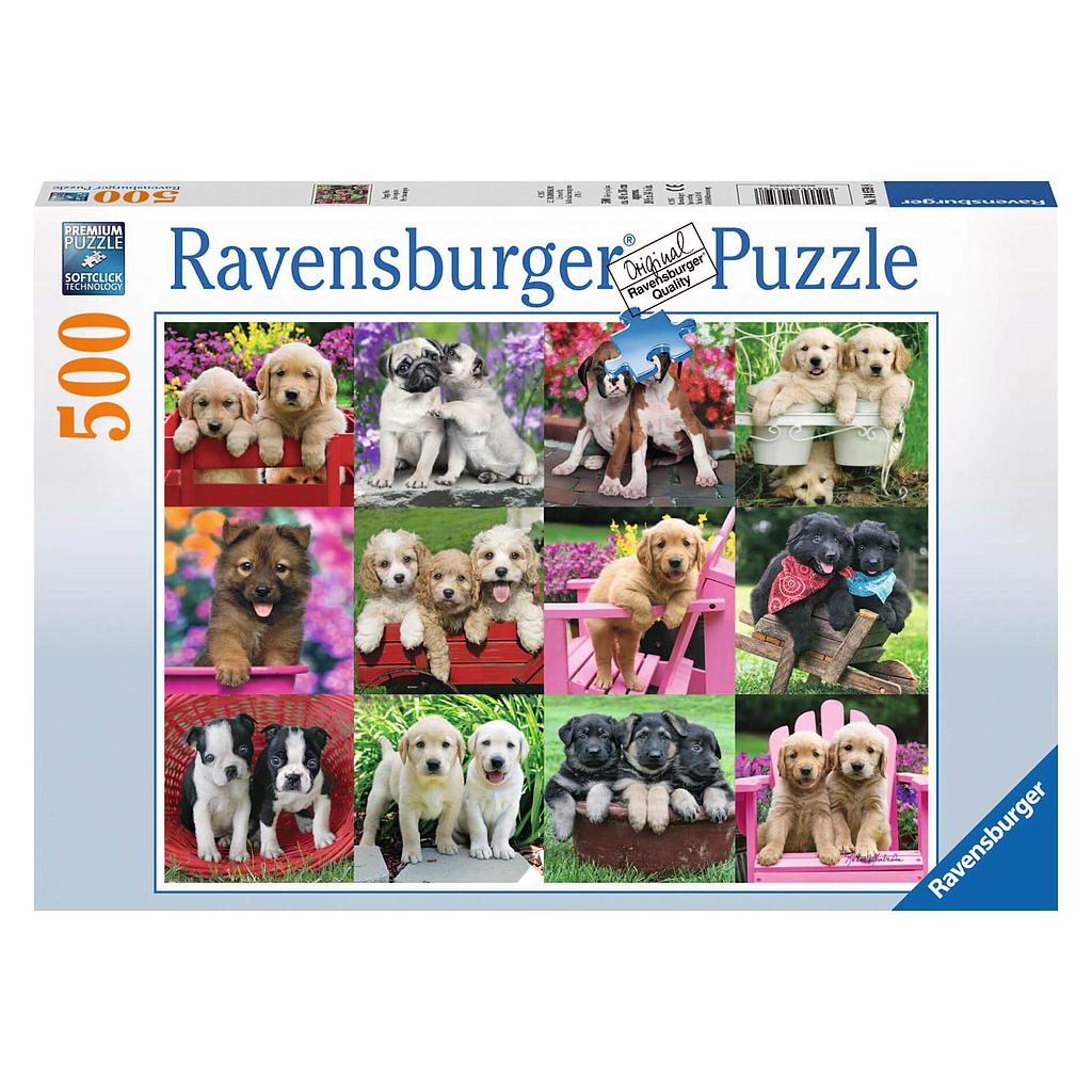 Ravensburger Puzzle 500 pc Puppies