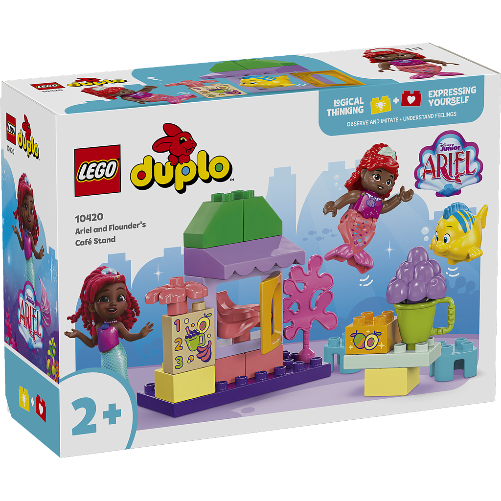 LEGO DUPLO Ariel and Flounder s Cafe Stand Insplay