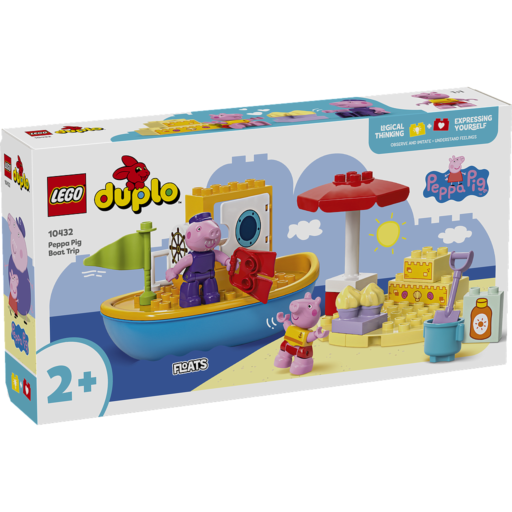 LEGO DUPLO Peppa Pig Boat Trip Insplay