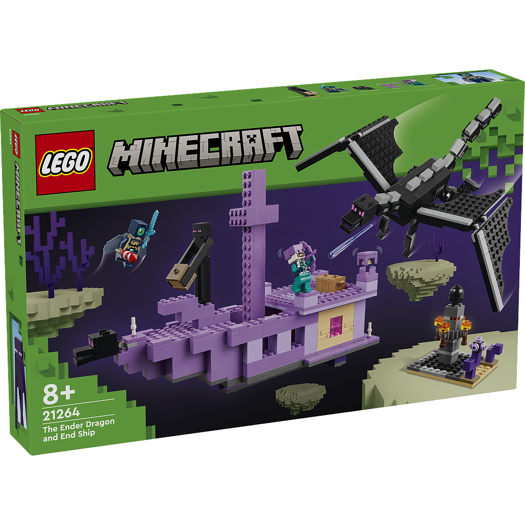 LEGO Minecraft The Ender Dragon and End Ship