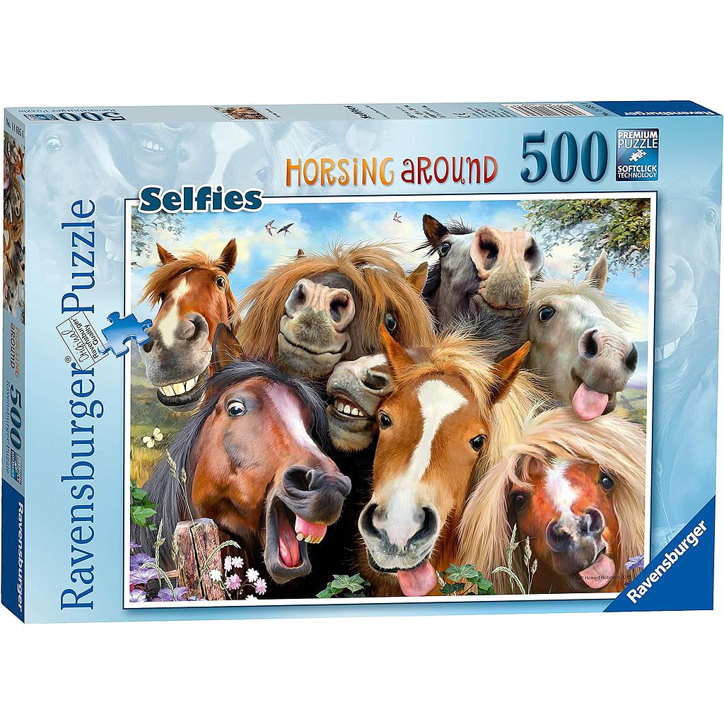 Ravensburger Puzzle 500 pc Horsing Around