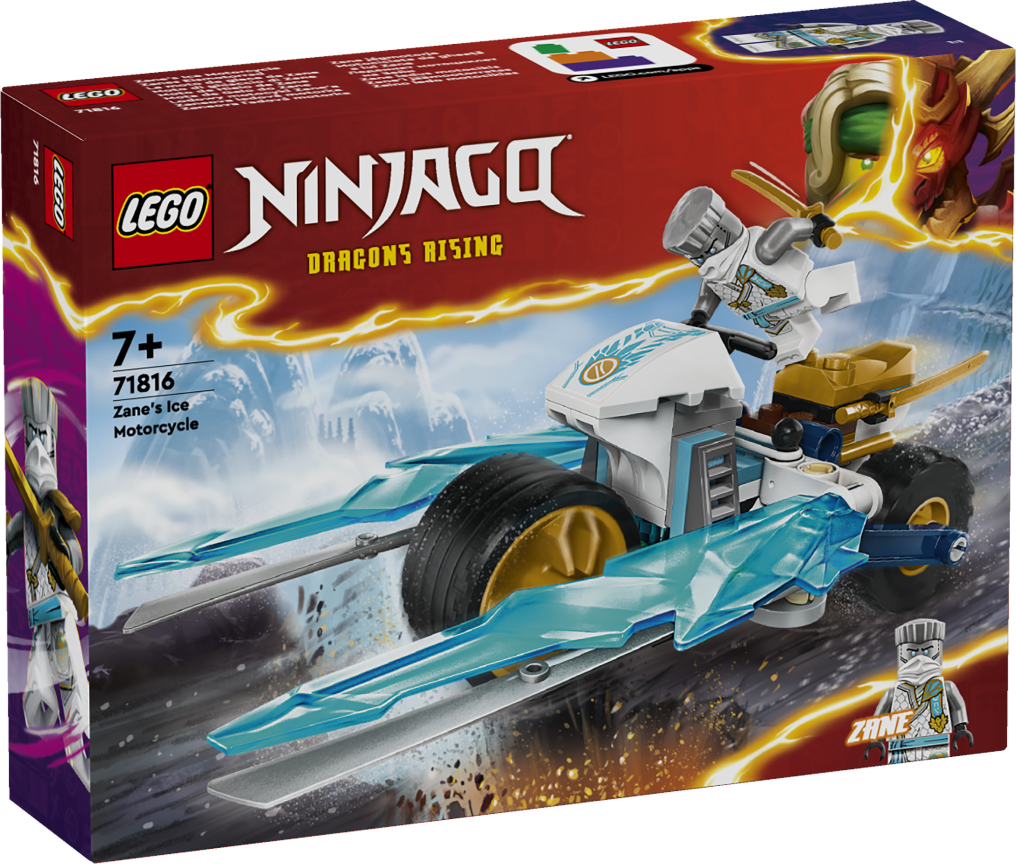 LEGO Ninjago Zane’I jäämootorratas