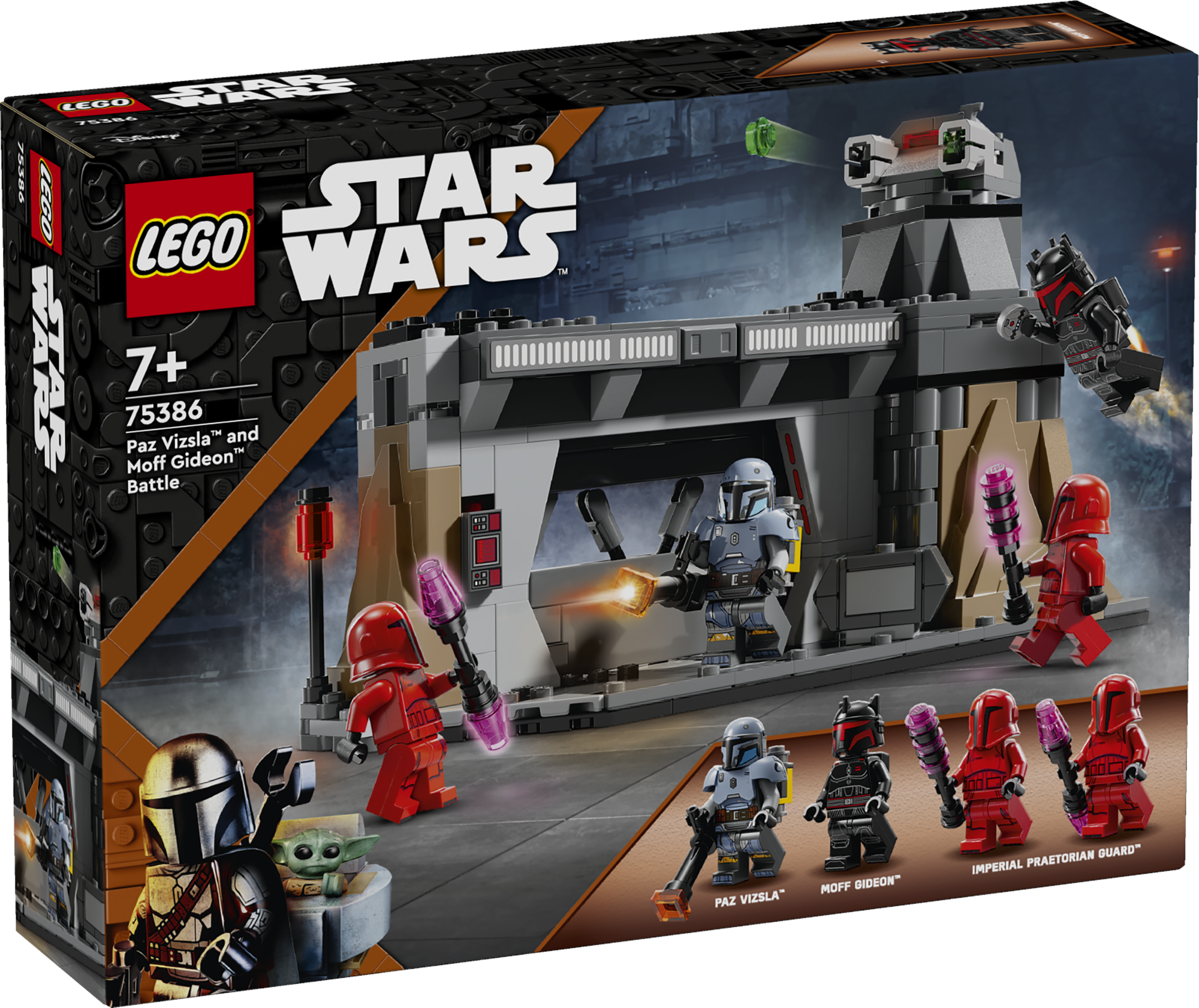 LEGO Star Wars Paz Vizsla Ja Moff Gideoni lahing
