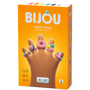 HEY CLAY Modeling Clay Rings Sweets