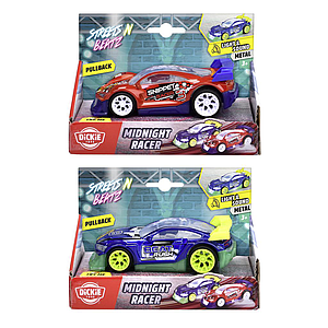 Dickie Toys Midnight Racer, 2-asst.