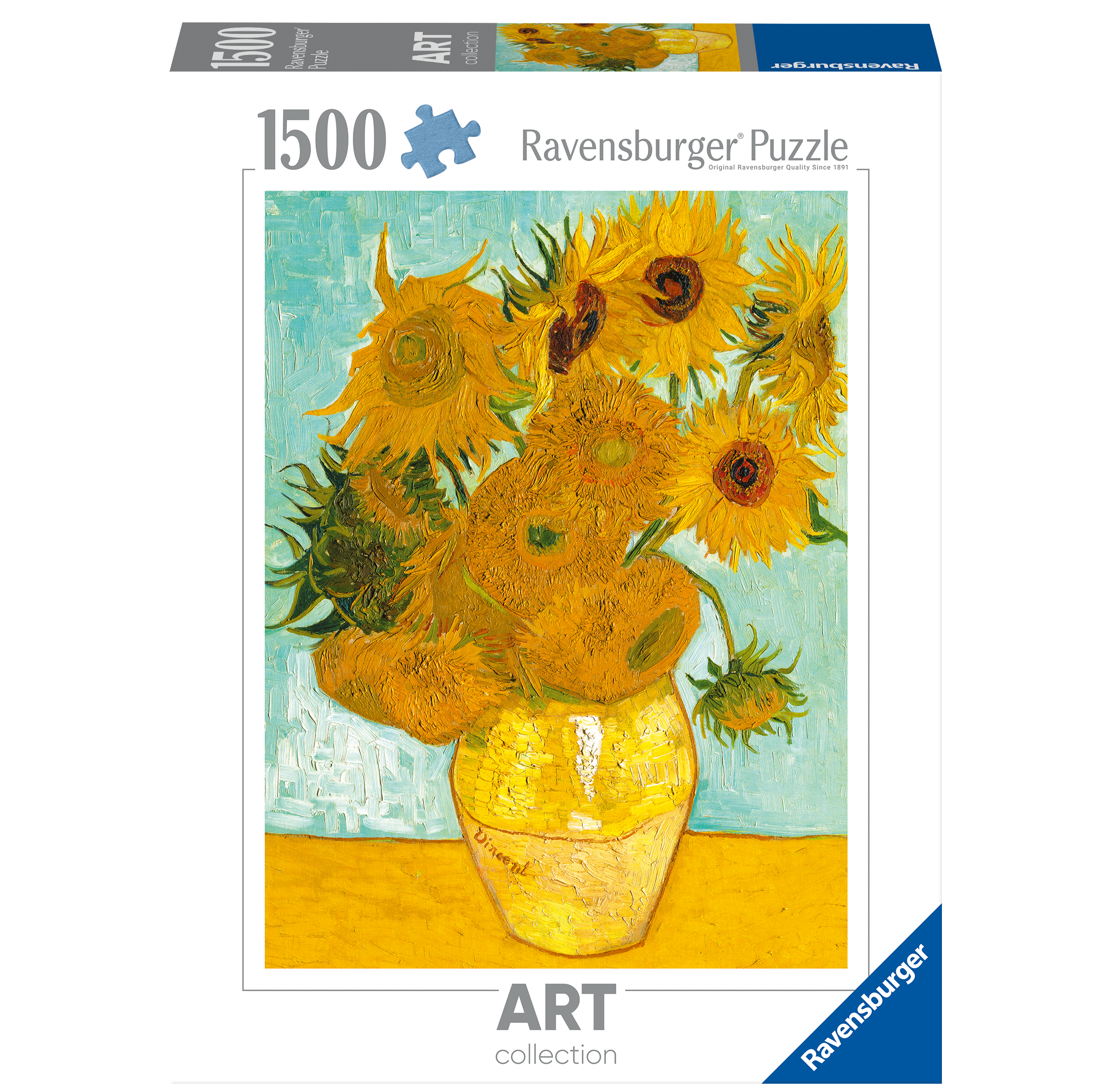 Ravensburger pusle 1500 tk Päevalilled
