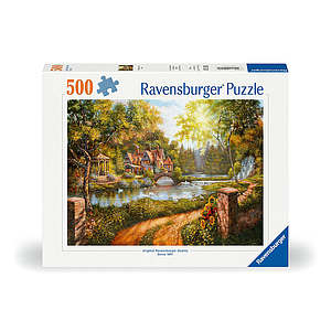 Ravensburger pusle 500 tk Maamaja järve ääres