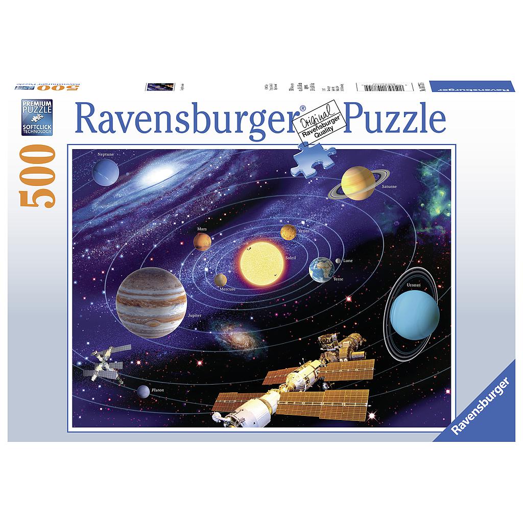 Ravensburger pusle 500 tk Päikesesüsteem