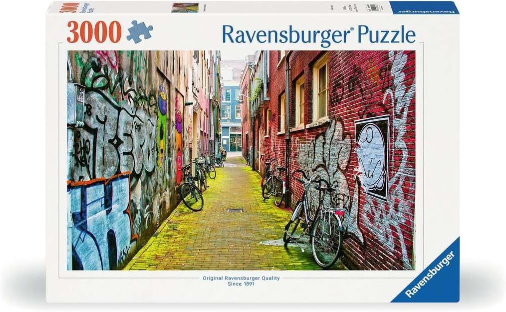 Ravensburger Puzzle 3000 pc Street Art in Amsterdam