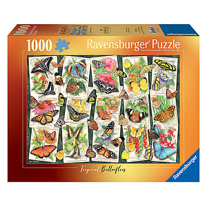 Ravensburger puzzle 1000 pieces Exotic butterflies