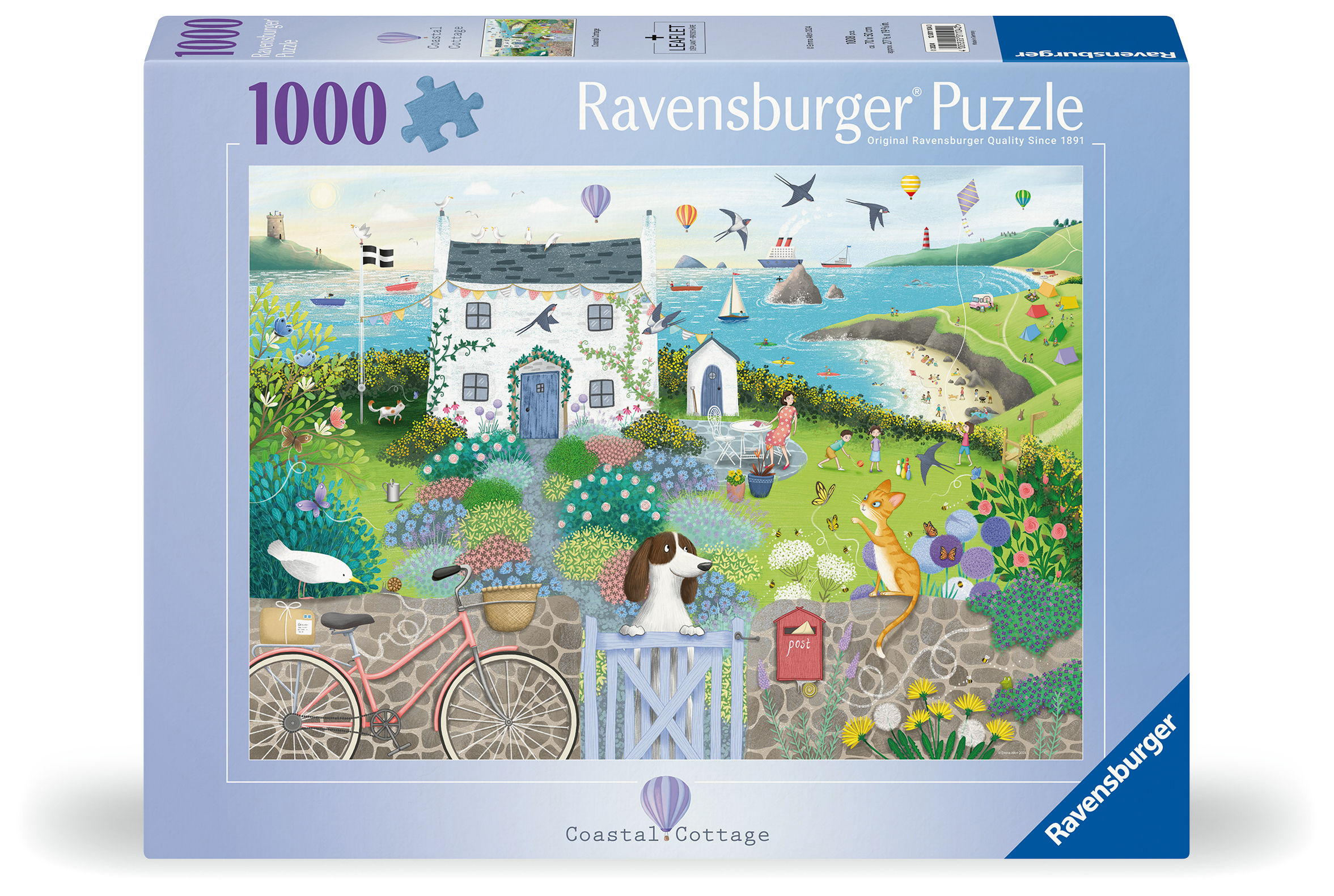 Ravensburger pusle 1000 tk Mereäärne kodu