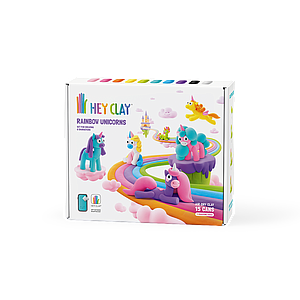 HEY CLAY Modeling Clay Unicorns 15 pc