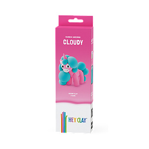 HEY CLAY Modeling Clay Unicorn Cloudy 3 pc