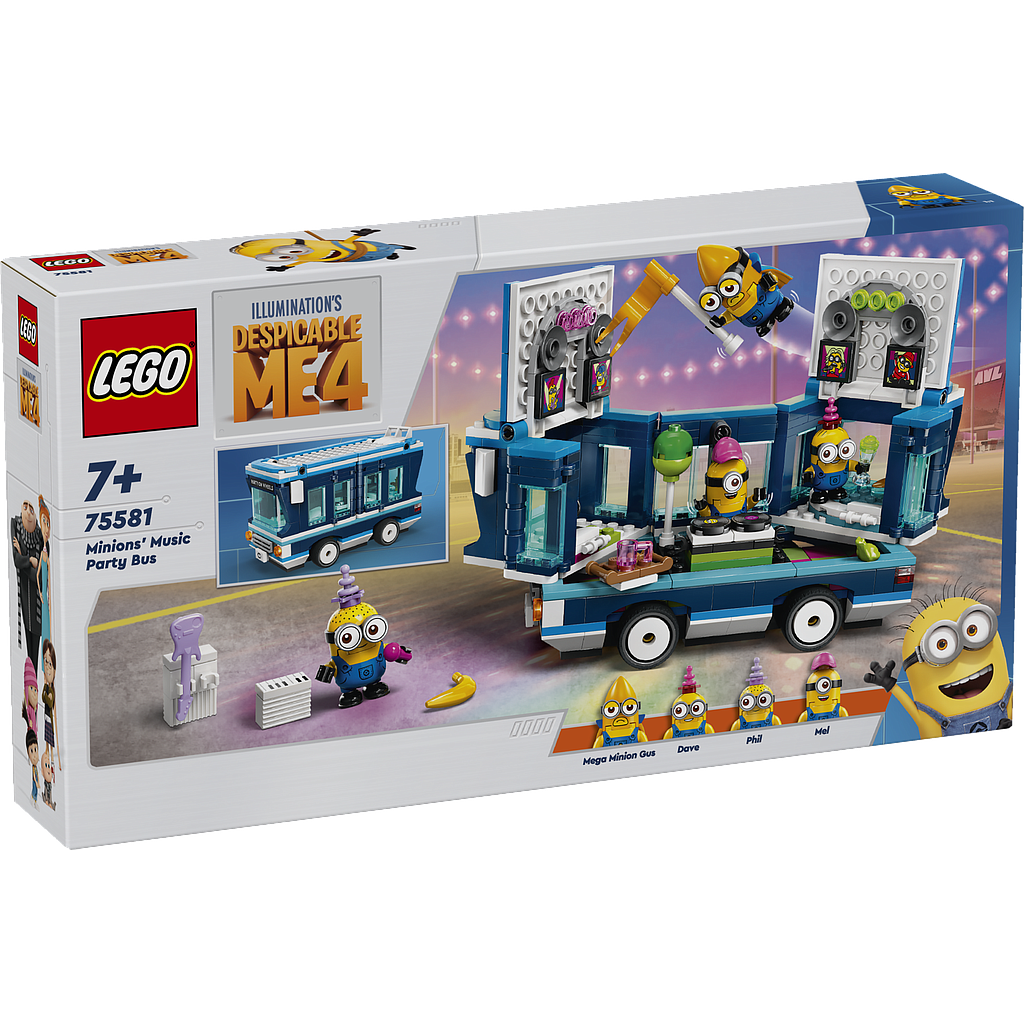 LEGO Minions Minions’ Music Party Bus