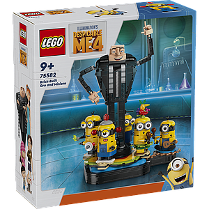 LEGO Minions Brick-Built Gru and Minions