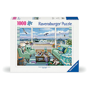 Ravensburger Puzzle 1000 pc  Beachfront Getaway 
