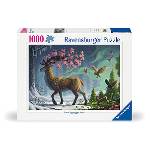 Ravensburger Puzzle 1000 pc Deer of Spring 

