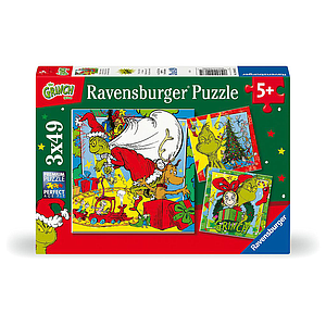 Ravensburger Puzzle 3x49 Pieces: The Grinch