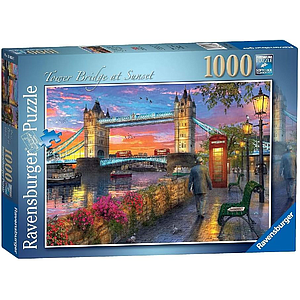 Ravensburger Puzzle 1000 pc Tower Bridge At Sunset
