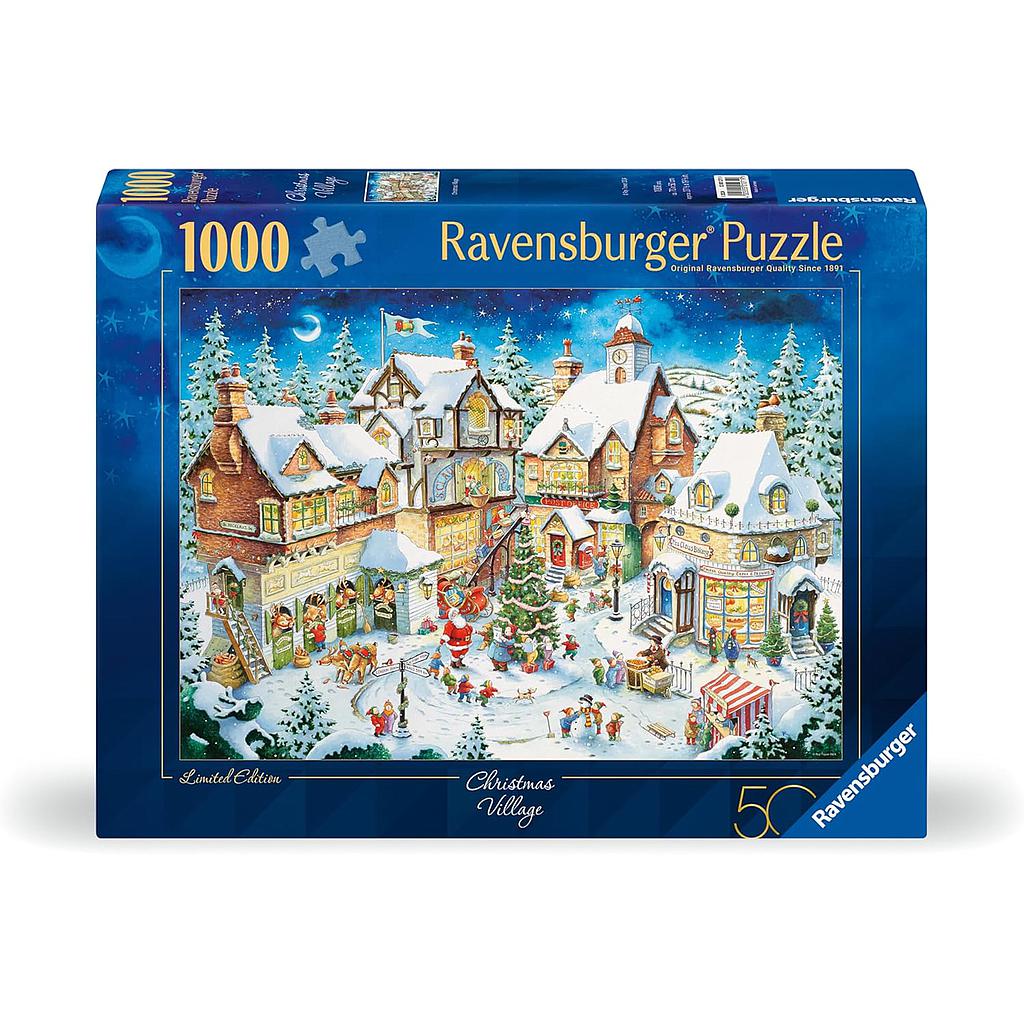 Ravensburger Puzzle 1000 pc Visiting Santa Claus
