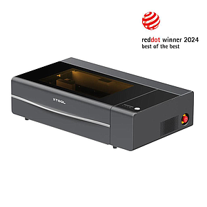 xTool P2S 55W Desktop CO2 Laser Cutter Basic Bundle: Class IV