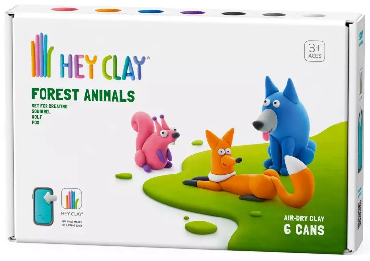 HEY CLAY Modeling Clay Forest Animals Selection 1