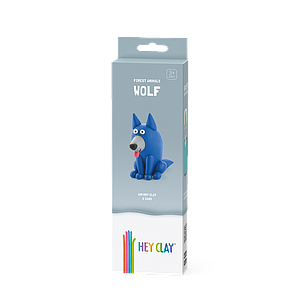 HEY CLAY Modeling Clay Wolf 3pc
