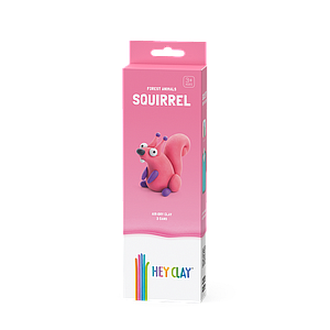 HEY CLAY Modeling Clay Squirrel 3pc