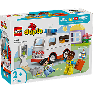 LEGO DUPLO Kiirabiauto ja juht