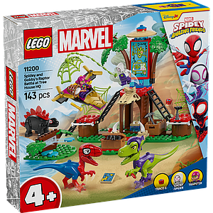 LEGO Spidey ja Gobby raptori lahing puumaja peakorteris