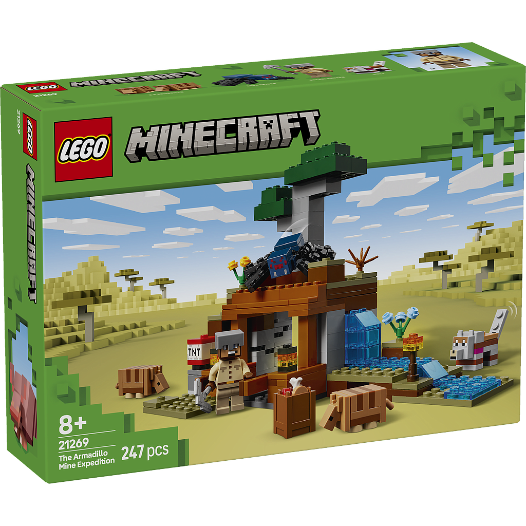 LEGO Minecraft The Armadillo Mine Expedition