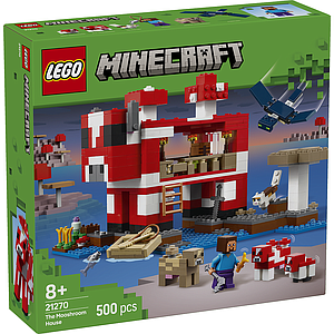 LEGO Minecraft The Mooshroom House