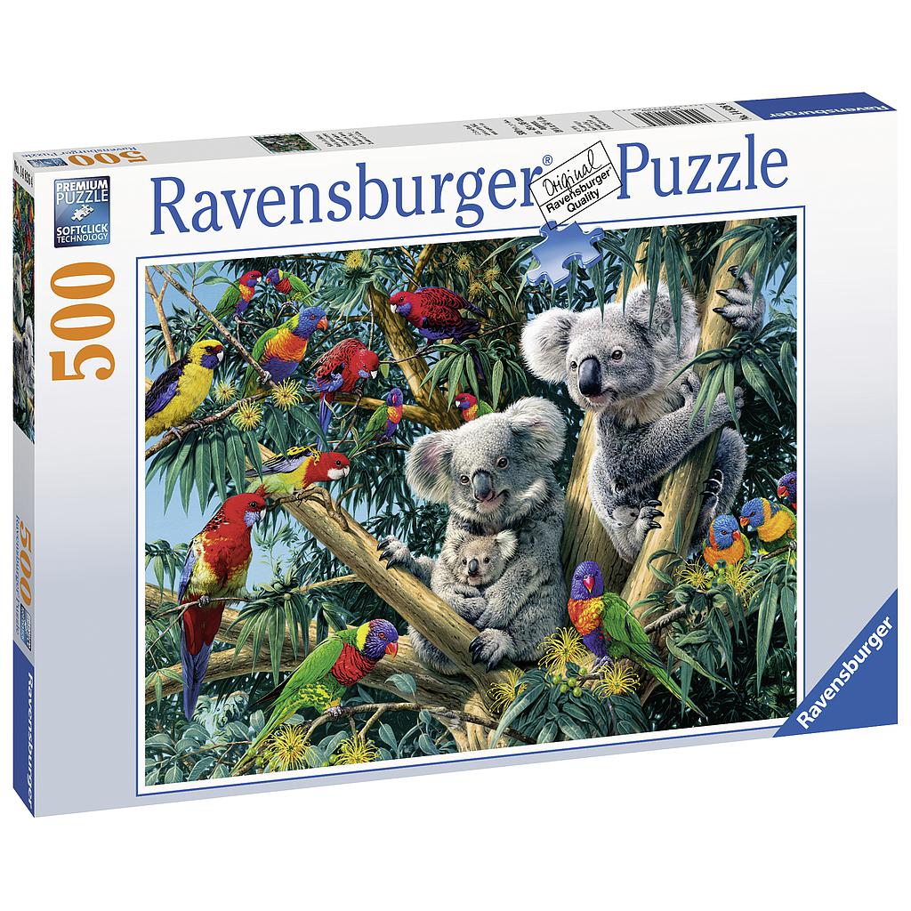 Ravensburger Puzzle 500 pc Koalas in a Tree