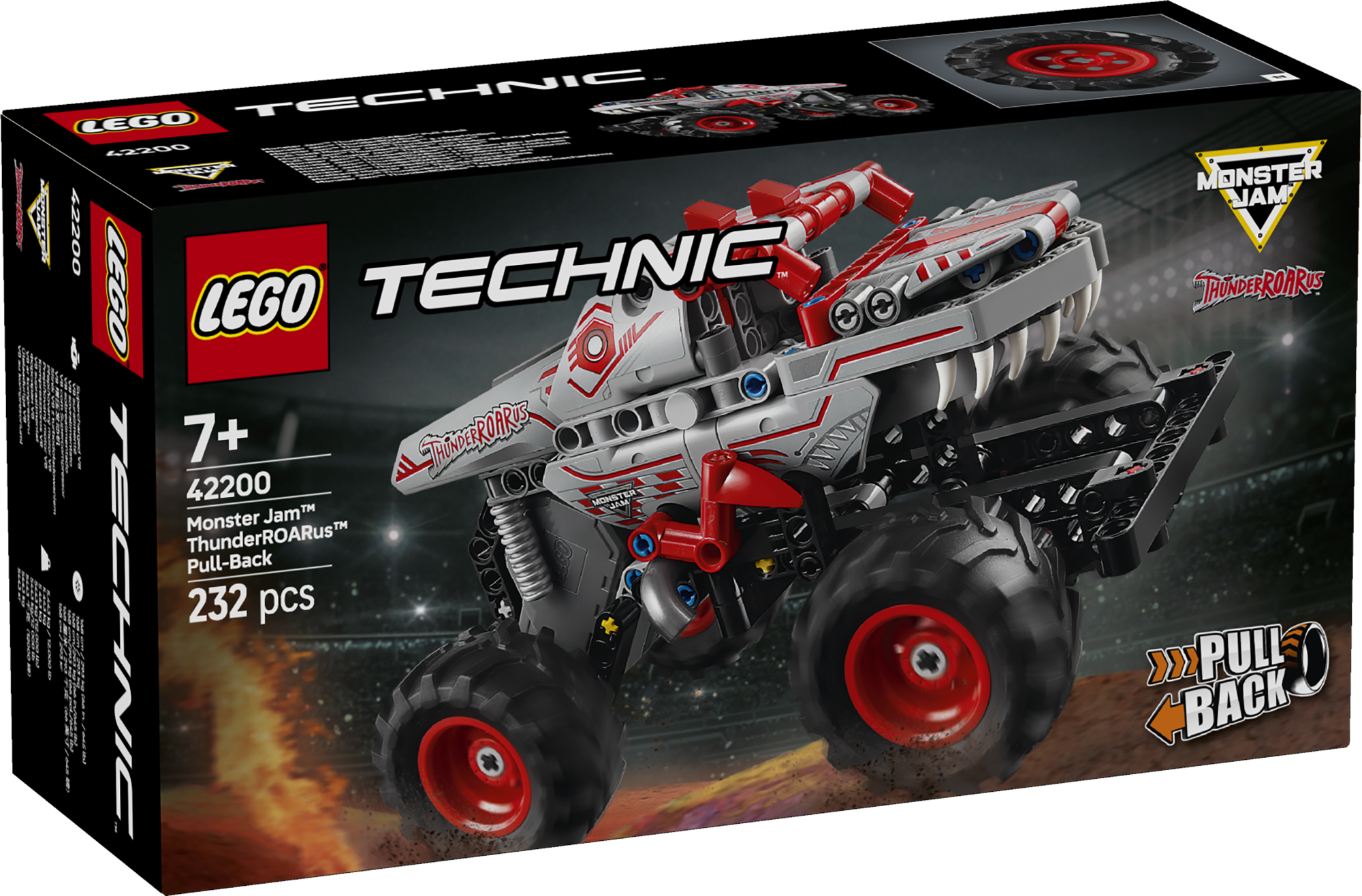 LEGO Technic Tagasitõmmatav Monster Jam Thunderroarus