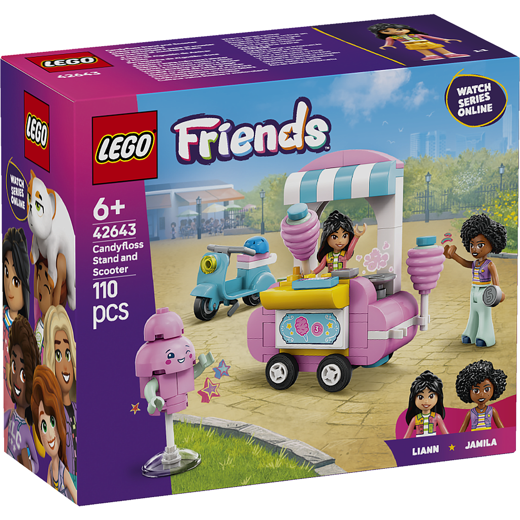 LEGO Friends Candyfloss Stand and Scooter