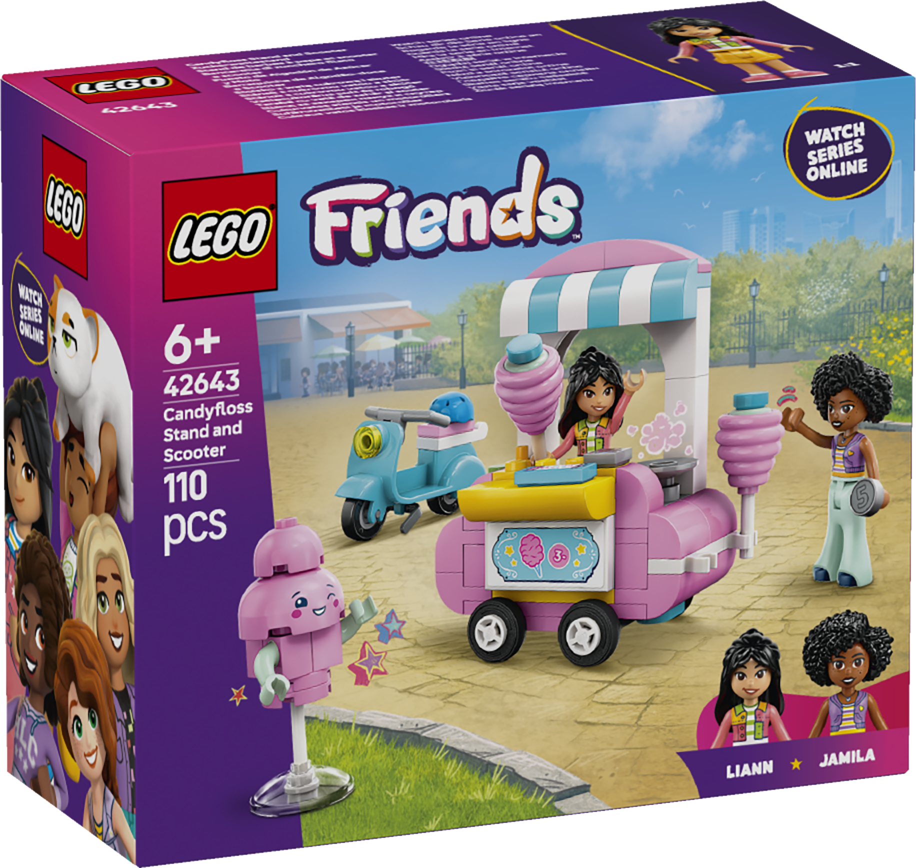 LEGO Friends Suhkruvatilett ja motoroller