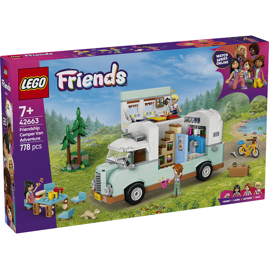 LEGO Friends Friendship Camper Van Adventure