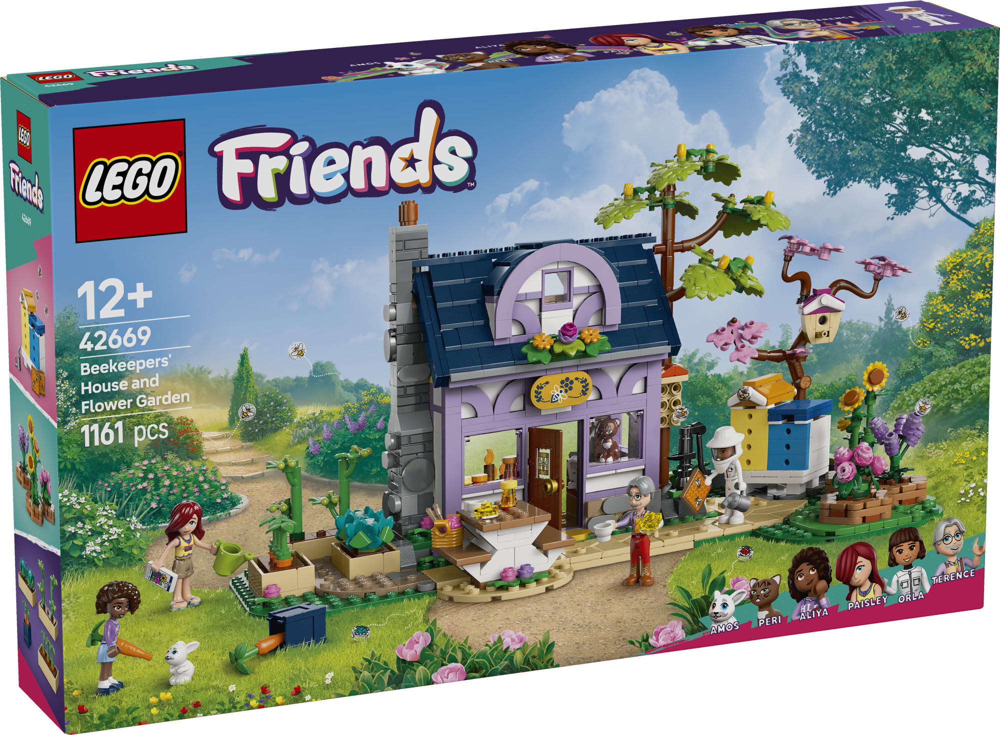 LEGO Friends Mesiniku maja ja lilleaed