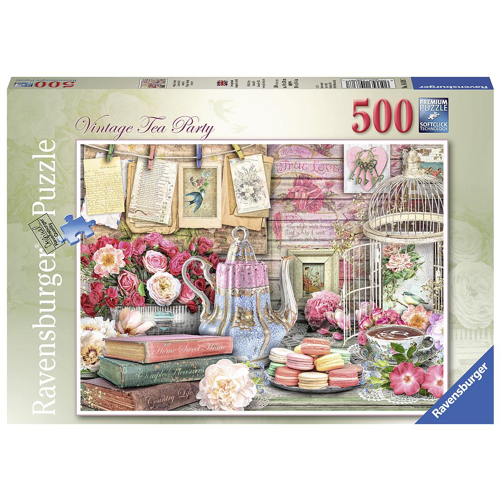 Ravensburger pusle 500 tk Vanaaegne teepidu