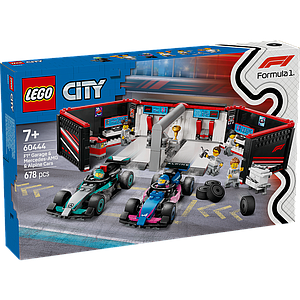 LEGO City F1 Garage &amp; Mercedes-AMG &amp; Alpine Cars