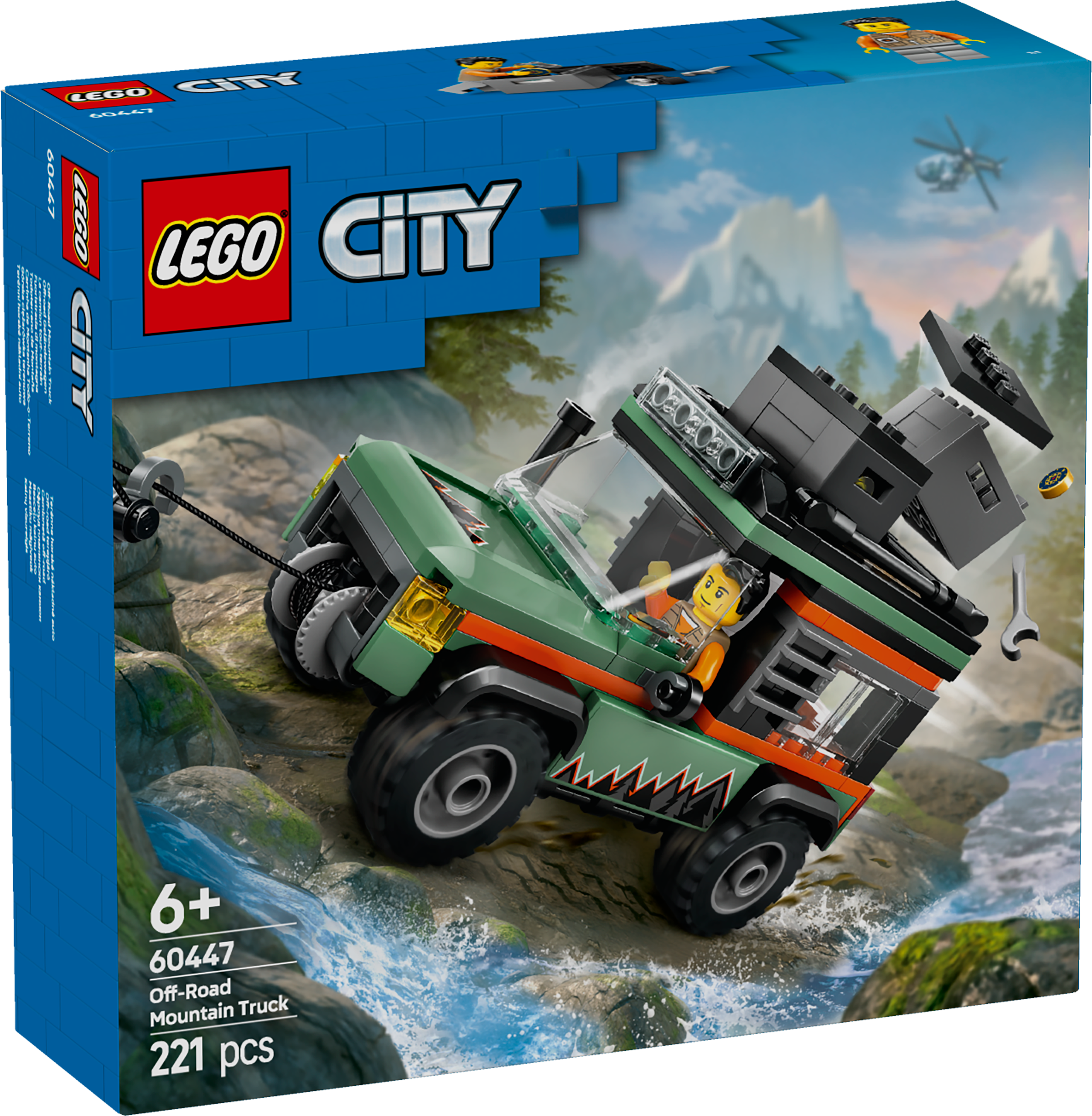 LEGO City Maastiku 4x4 mägiveok