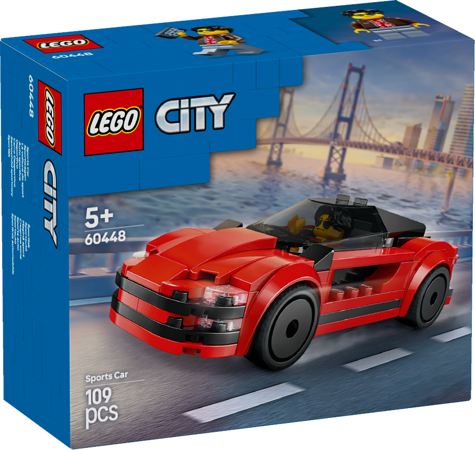 LEGO City Punane sportauto
