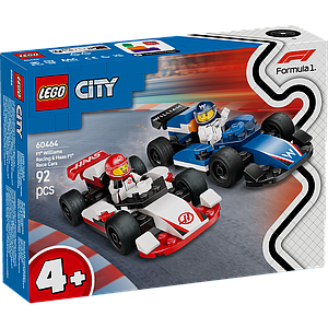 LEGO City F1 Williams Racing &amp; Haas F1 Race Cars