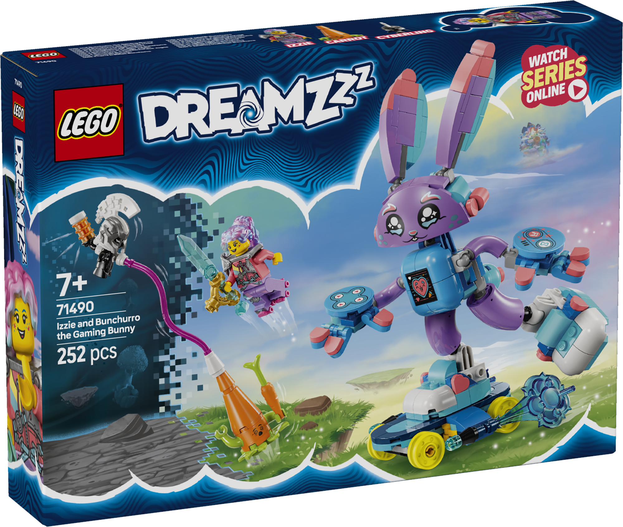 LEGO Dreamzzz Izzie ja mängurjänku Bunchurro
