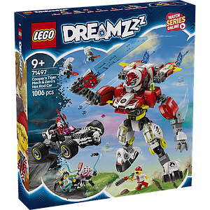 LEGO Dreamzzz Cooper's Tiger Mech &amp; Zero's Hot Rod Car